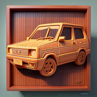 3D модель Suzuki MR Wagon (STL)